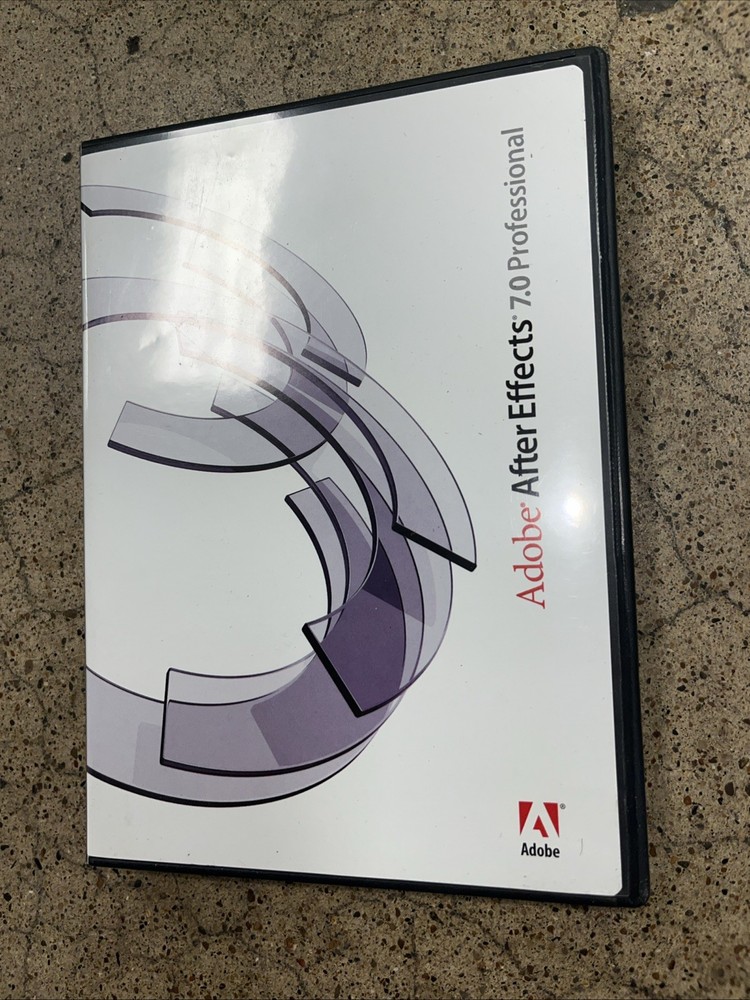 ADOBE AFTER EFFECTS 7.0 STANDARD PROFESSIONAL TRAINING W/Serial #