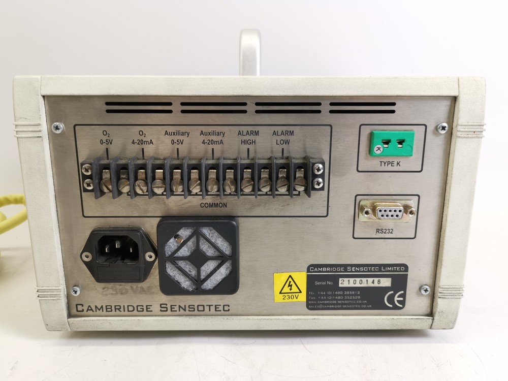 RAPIDOX 2100 CAMBRIDGE SENSOTEC Oxygen Analyser