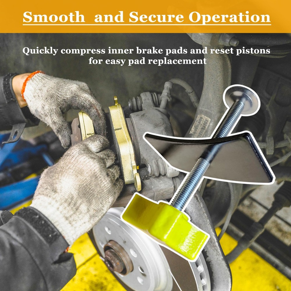 GINXFIT Disc Brake Pad Spreader Caliper Piston Compression Tool...