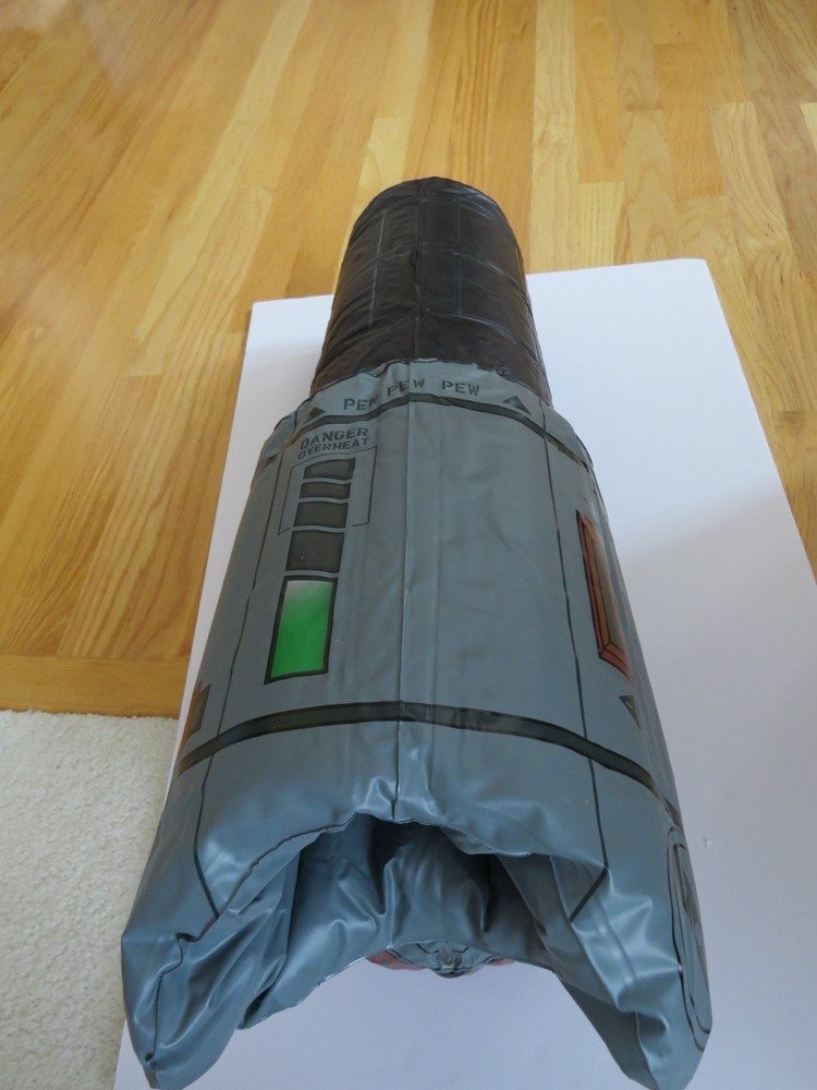 THINKGEEK Inflatable Minigun ARM ! Tested