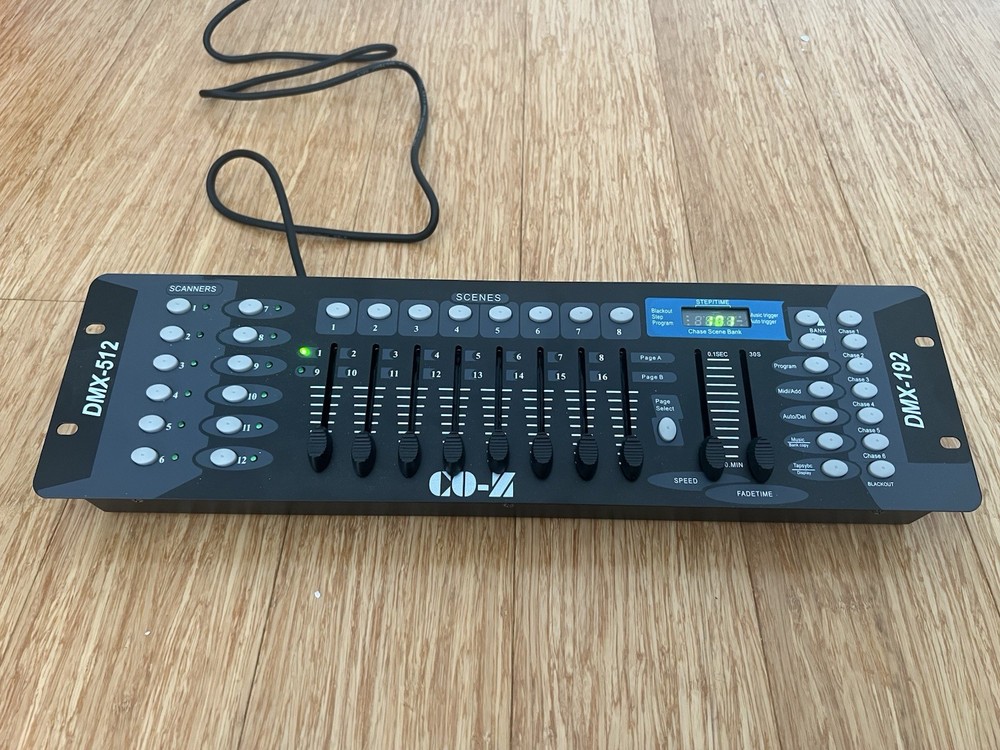 CO-Z 192 DMX 512 Stage DJ Light Controller Lighting Mixer Board Console for L...