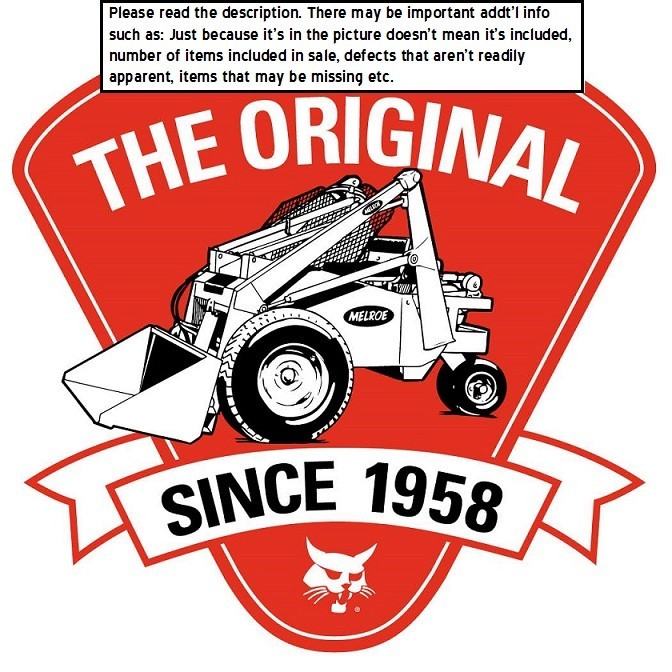 Bobcat 59D5 Pack of 5 lock nuts