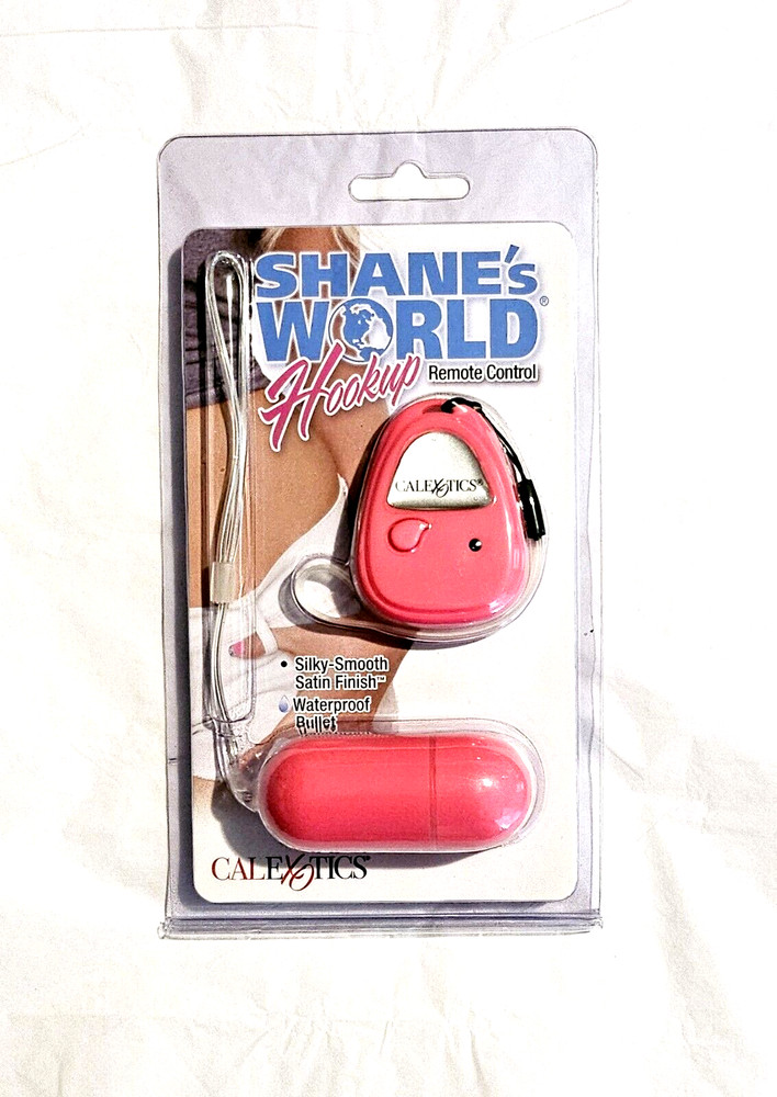 Shane's World Hookup Wireless Remote-Control Pink Vibrating Egg Retail Tag $48.