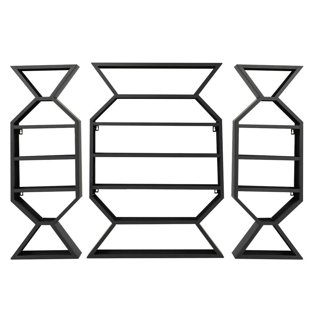 3pcs Set Nail Polish Wall Mount Rack Organizer Perfume Display Makeup Holderr