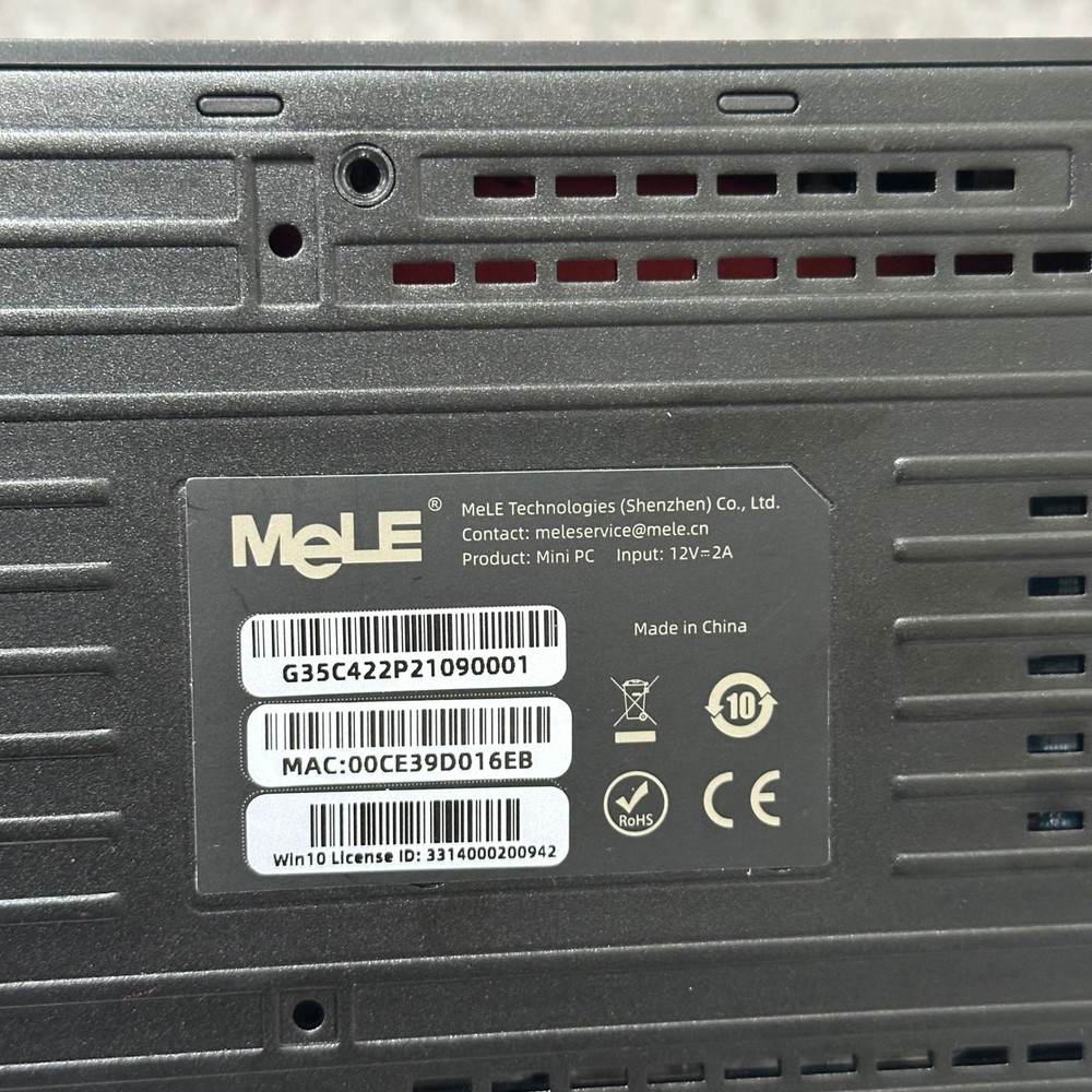 Numark Virtual Vinyl DJ Audio Interface USB Phono Line Box October 2007 Black