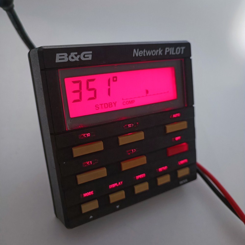B&G Network PILOT Autopilot Control Head Unit f/ ACP 1 & 2 Computer Hydra Hercul