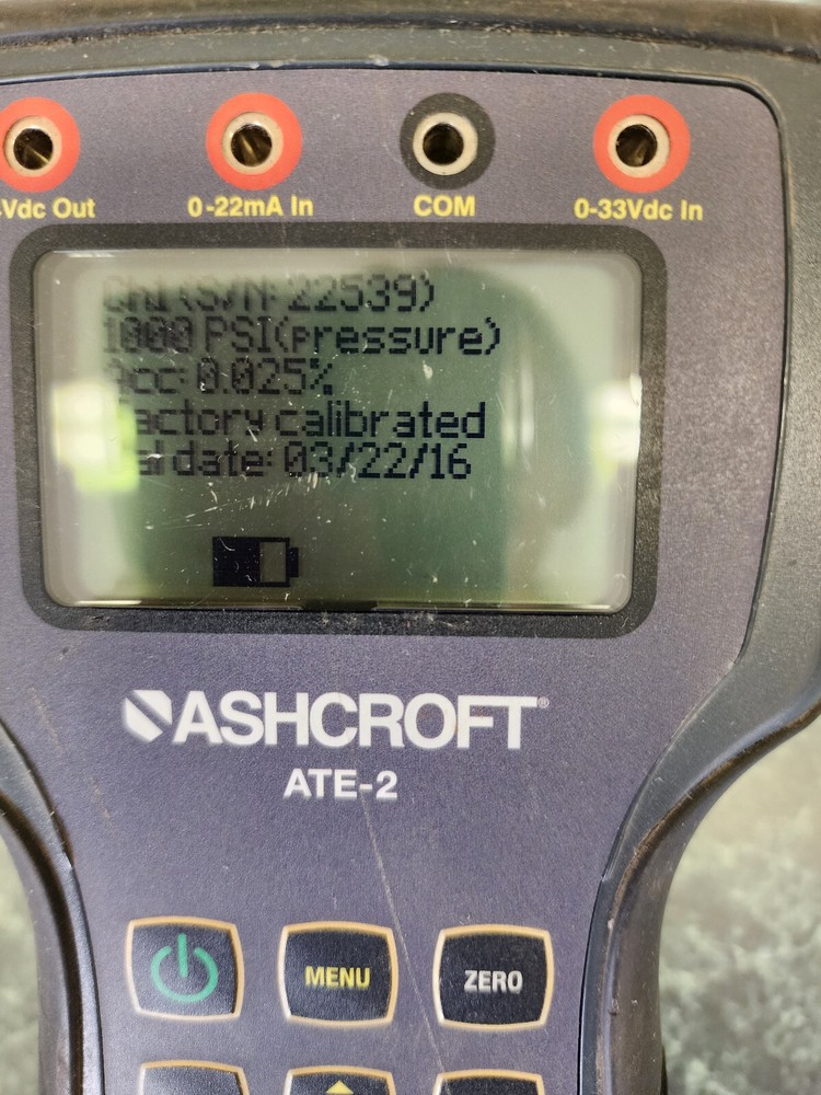 Ashcroft Hand Held Calibrator ATE-2