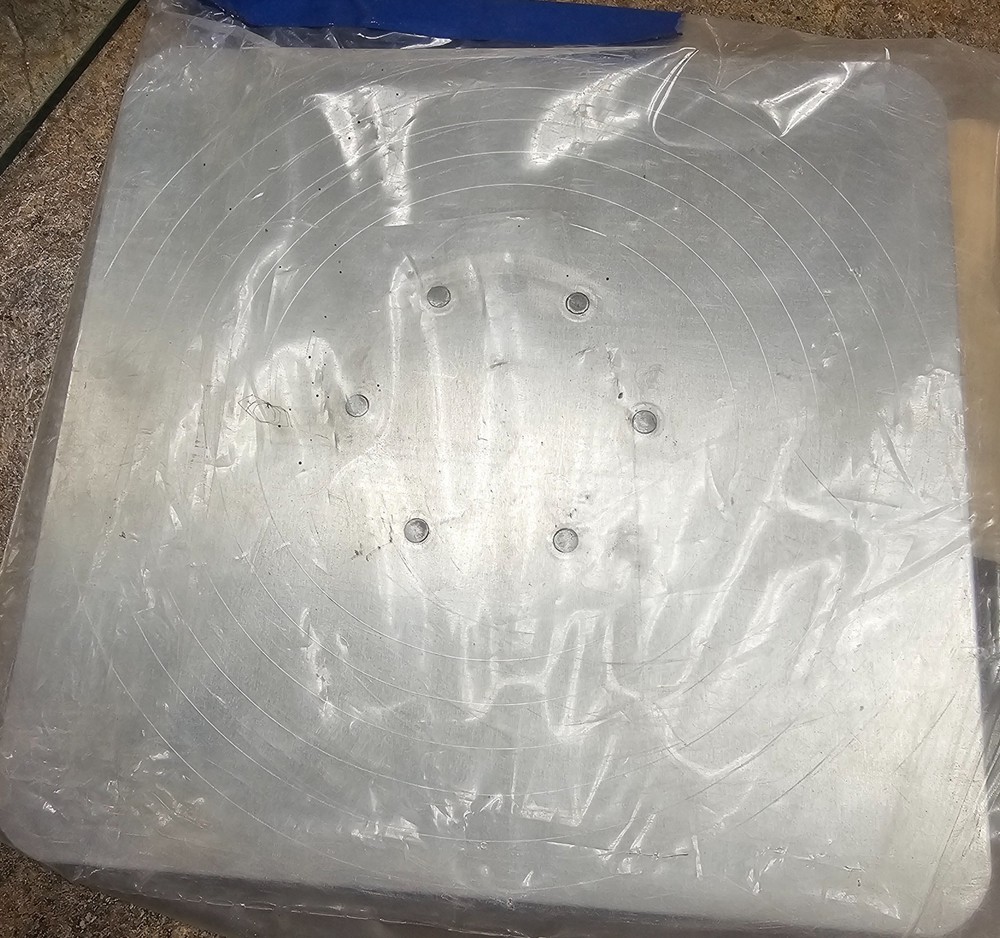 Sand's SL517 Aluminum Plaster's Hawk 9x9 Tool