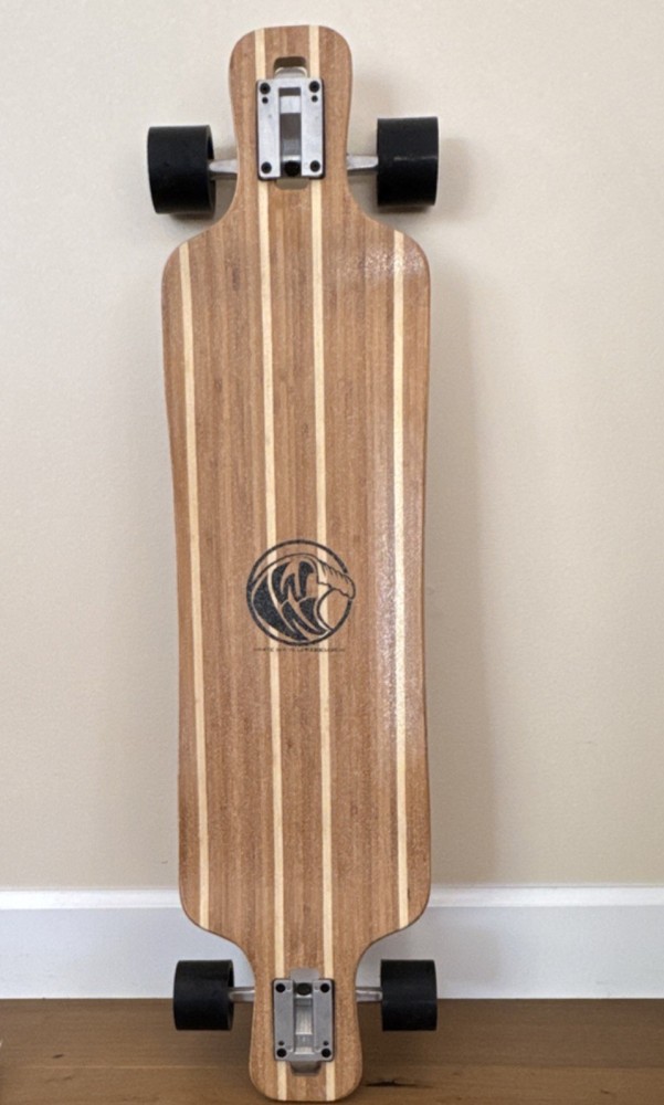 White Wave Longboards Original Apex Complete Longboard Skateboard