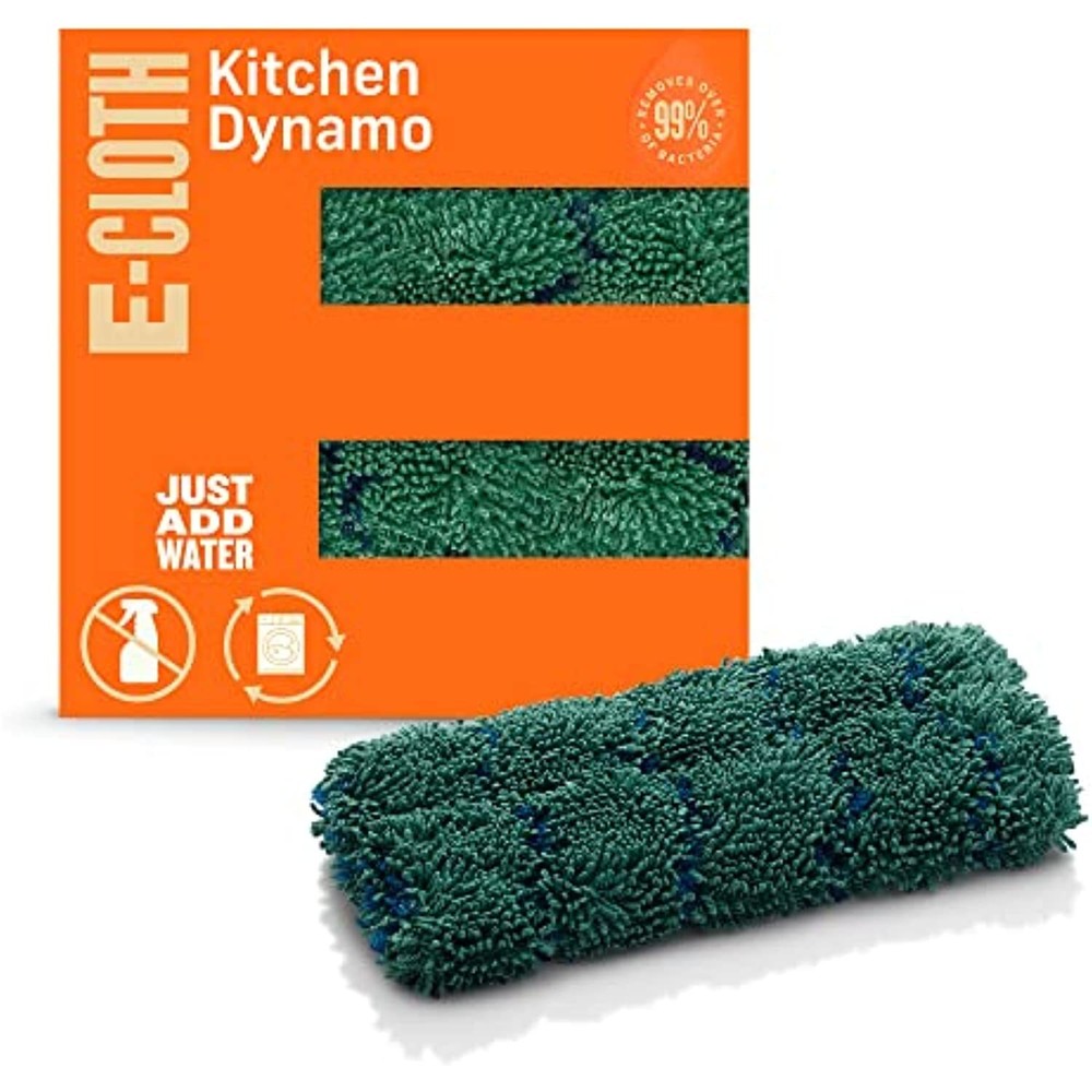 E-Cloth Kitchen Dynamo, Premium Microfiber Non-Scratch Kitchen Dish Scrubber