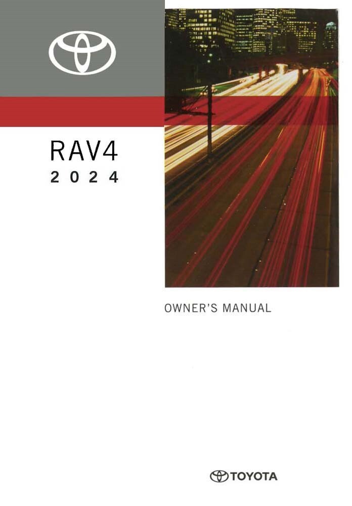 2024 Toyota Rav4 Owner's Manual