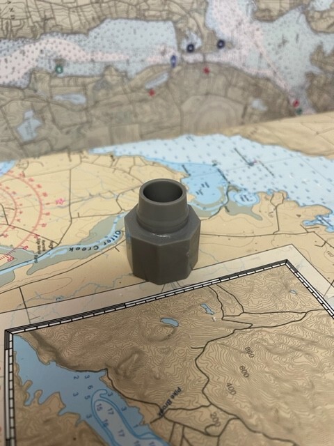 Zurn Qest Pex #QFN2 3/8" Thread Nut