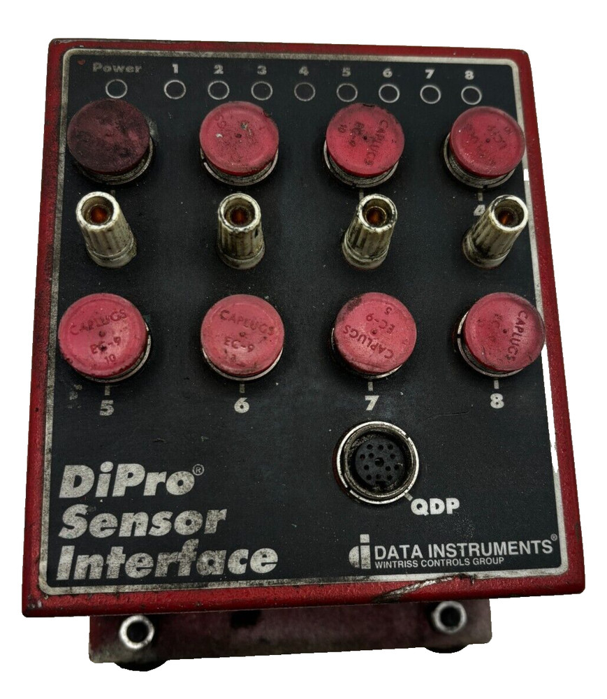 DATA INSTRUMENTS 9612801 DIPRO SENSOR INTERFACE, WINTRISS CONTROL GROUPS 🎯