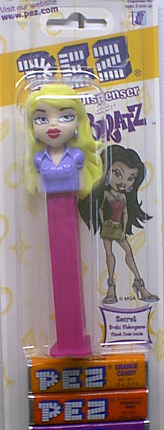 PEZ - Bratz Series - Choose Character and Condition form Pull Down Menu