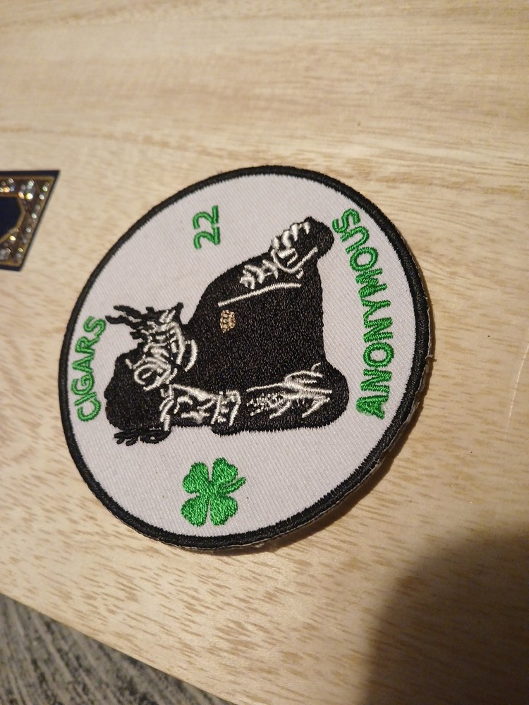 CIGARS ANONYMOUS PATCH