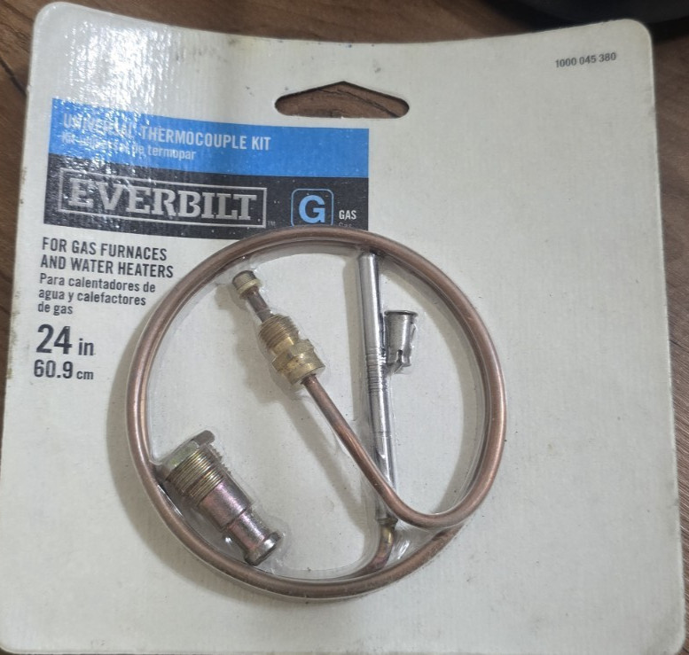 Everbilt, 24" Universal Thermocouple Kit; New part, old truck stock