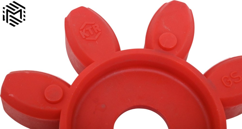 KTR Rotex GS 42 Coupling Insert - Red PUR - Spider Jaw - Lovejoy-Style Element