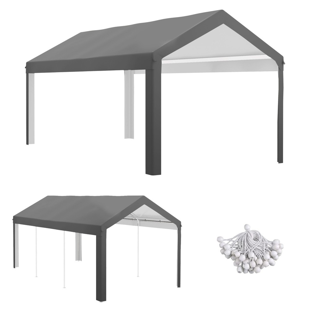 10' x 20' Carport Replacement Top Canopy Cover