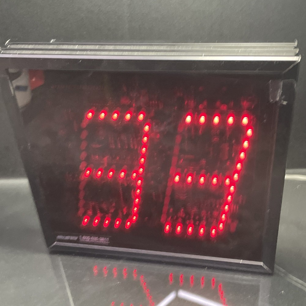 Microframe 5400 2-Digit Take-A-Number LED Display Power Supply & Remote Control