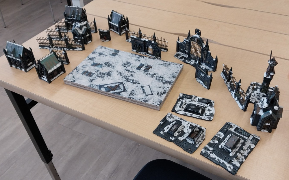 Gamesworkshop Warcry Corpsewarck Mausoleum (Nicely Painted)