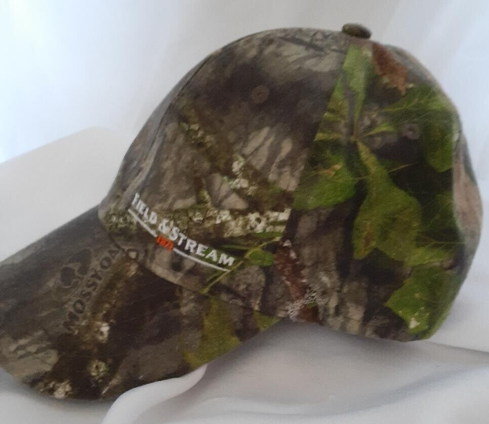 MOSSY OAK FIELD & STREAM CAMO ONE SIZE ADJUSTABLE CAP