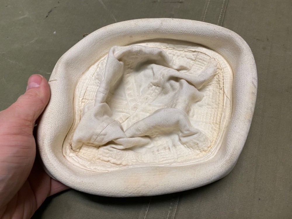 ORIGINAL WWII US NAVY ENLISTED DIXIE CUP HAT CAP- MEDIUM 7 1/8TH