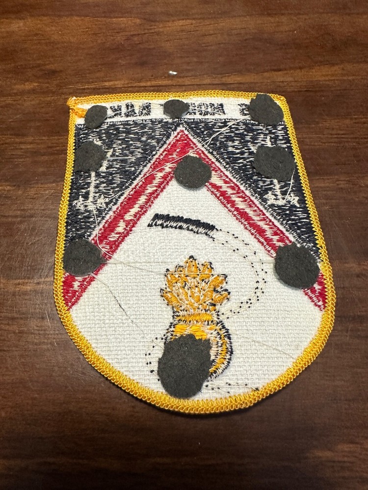 Vintage US Navy USS Mount Baker AE-4 Ship Patch