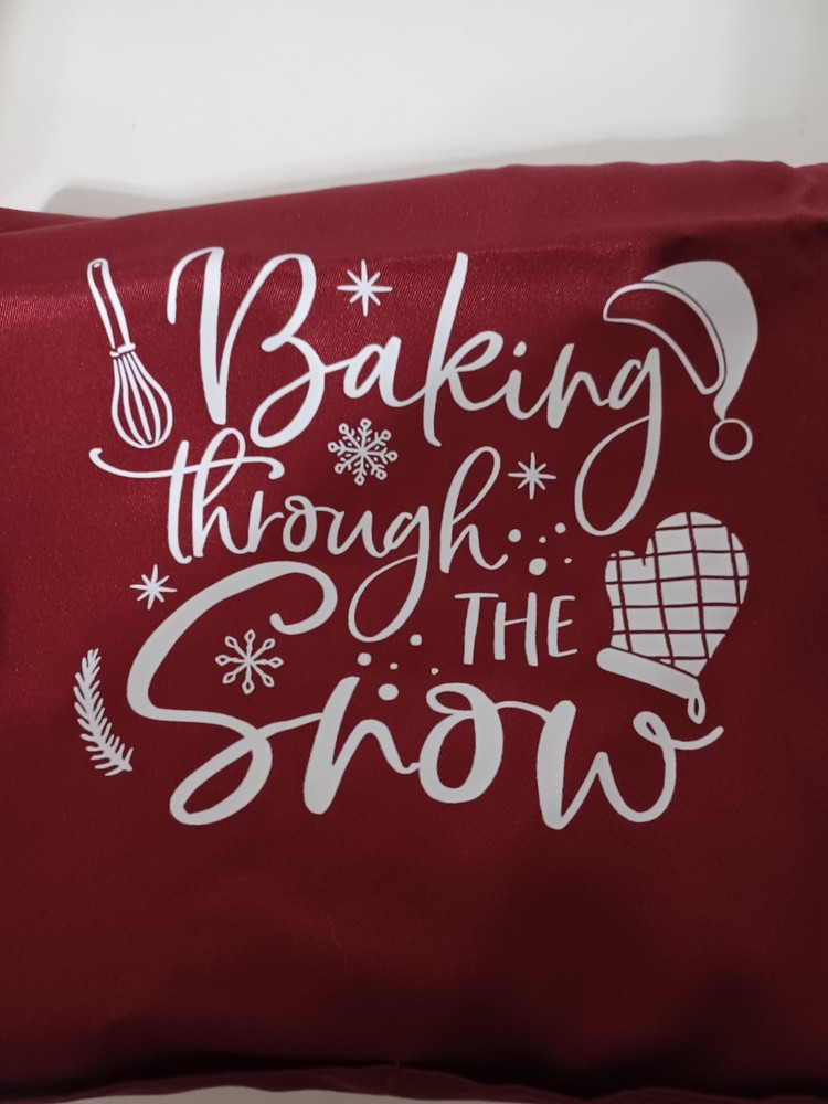 Baking Through The SNOW apron
