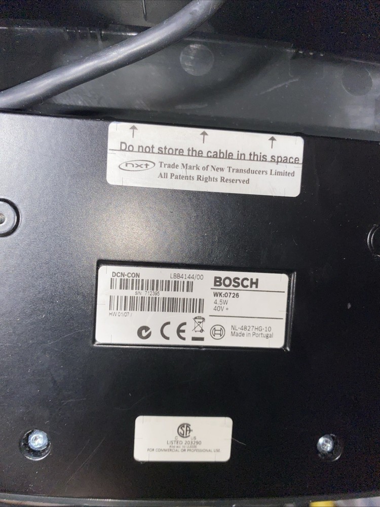 Bosch DCN-CON Concentus Unit