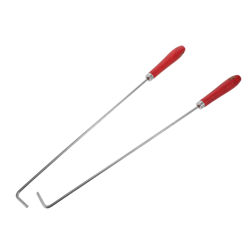 2 Pcs Fire Poker Stick Pit Tools Campfire Accessories Place Indoor