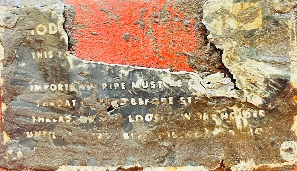 Ridgid 141 Pipe Threader Receding Geared Threader Head 2 ½"-4" #3