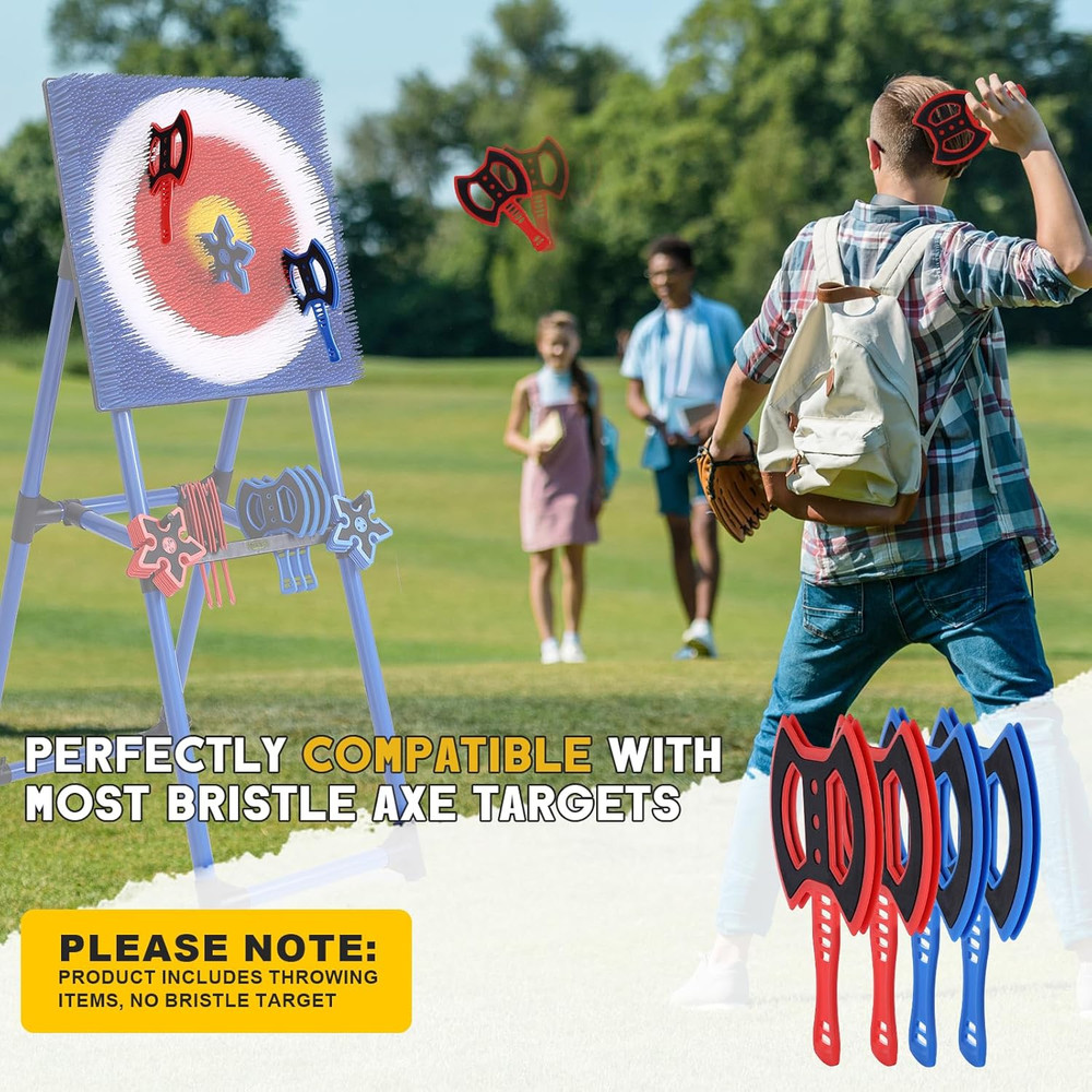 Throwing Axe for Axe Throwing Game for Backyard, Throwing Axe Set with Throwing
