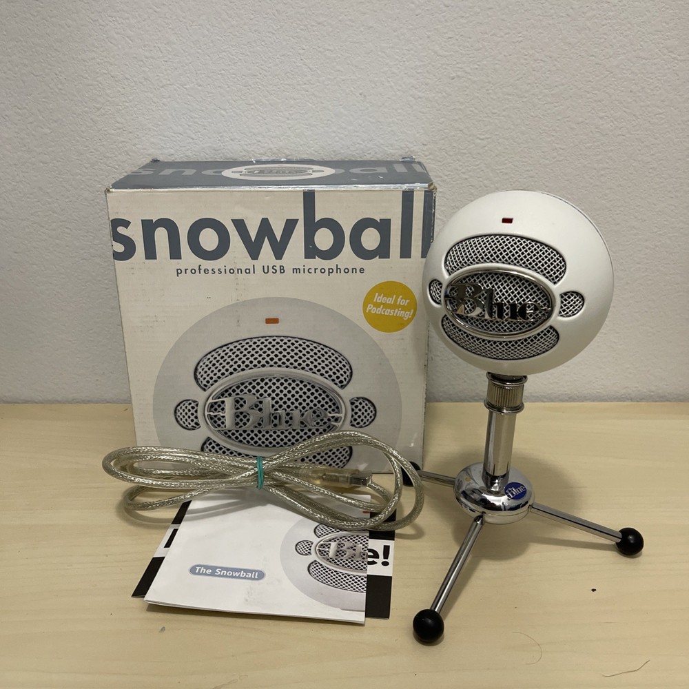 Blue Snowball USB Condenser Microphone 988-000073