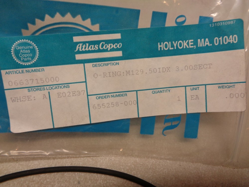 Atlas Copco O-Ring 0663715000