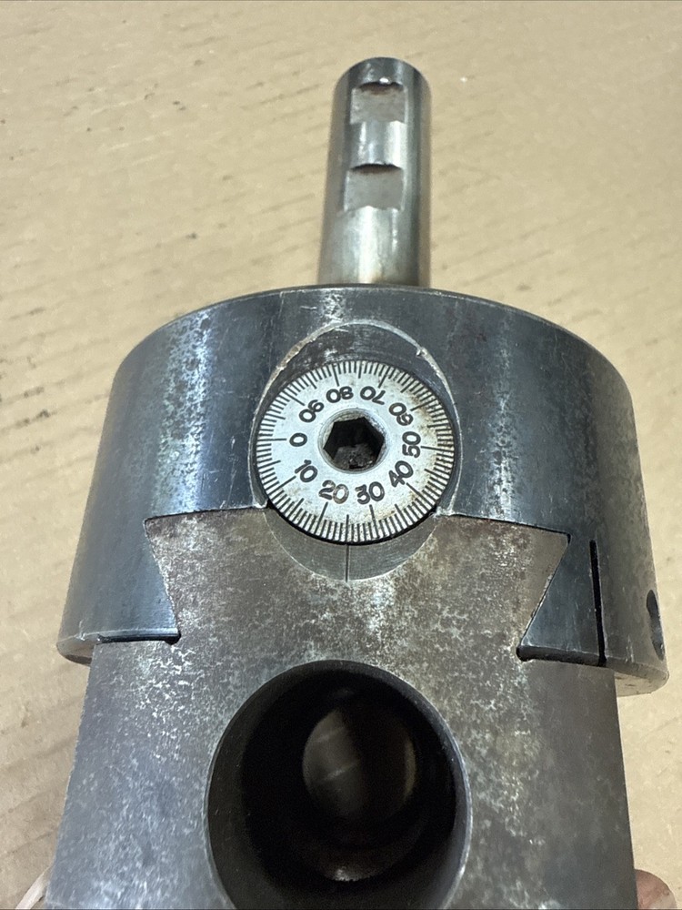 Adjustable Boring Head 1” Tool Holes 1” Shank
