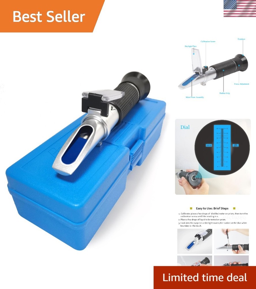 Precision Optical DEF Refractometer for Diesel Exhaust Fluid Testing - Easy Use