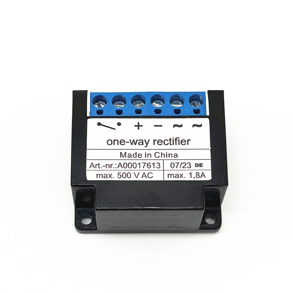 one-way rectifier max. 500VAC 1,8A A00017613 rotor.nl rectifier module