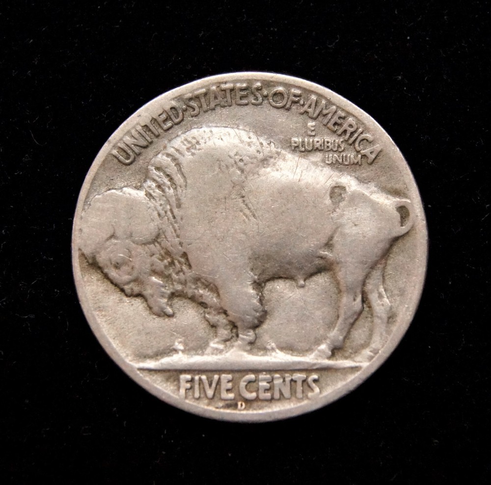 1918-D Buffalo Nickel Fine