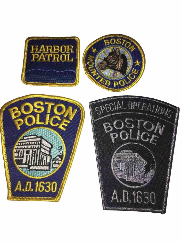 New Boston Police Special Operations Massachusetts 1st Issue Shoulder Patch