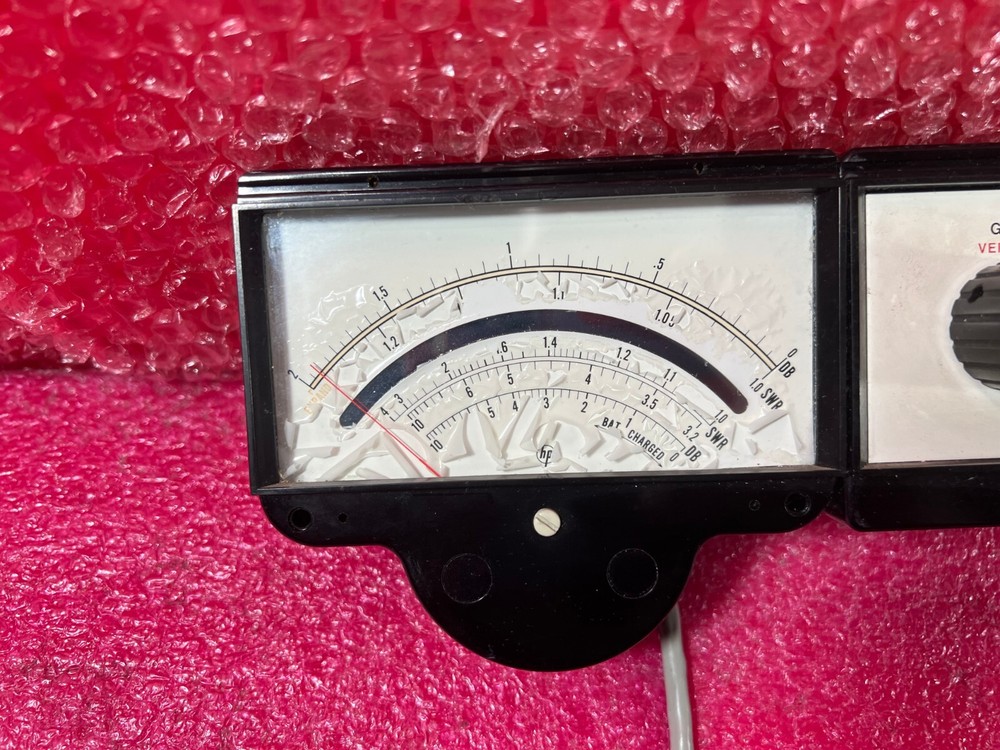 HP 415E SWR METER ''Panel only'' (damaged)