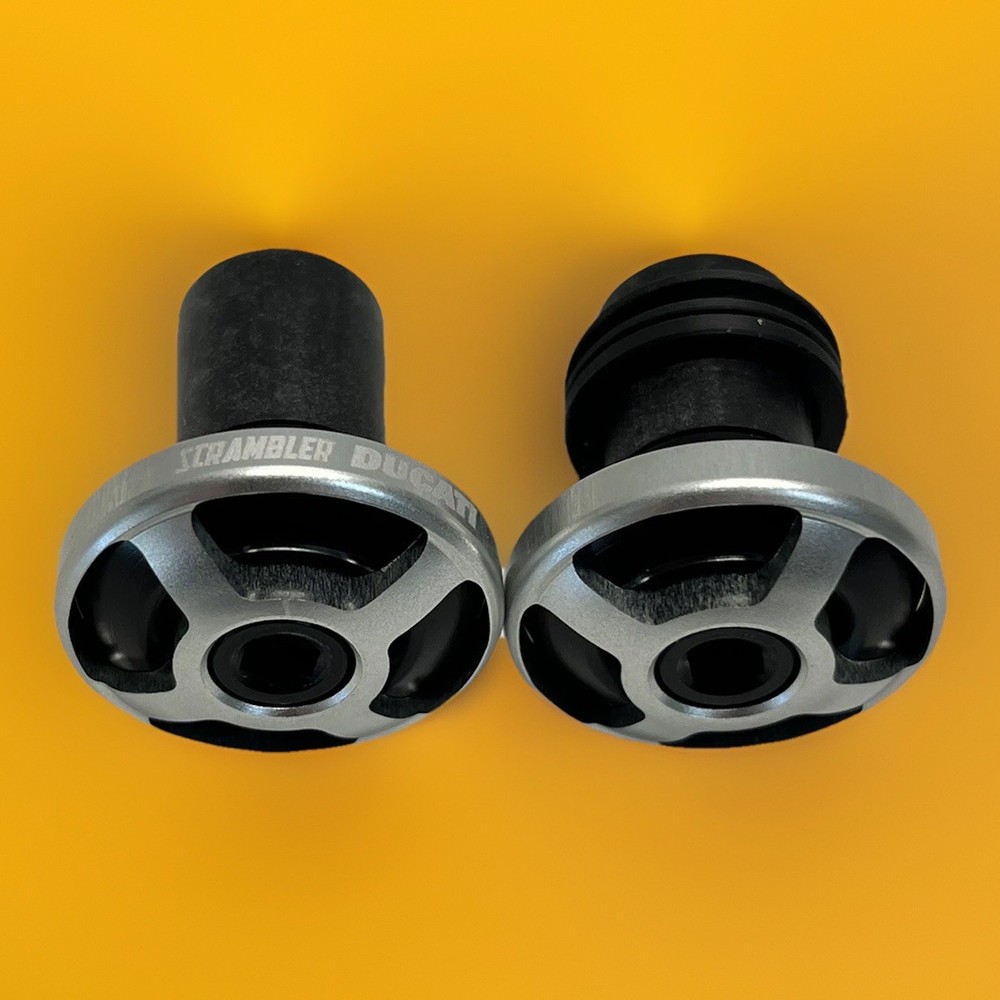 New Ducati Performance Scrambler Pair Aluminium Handlebars Weights 97380271A