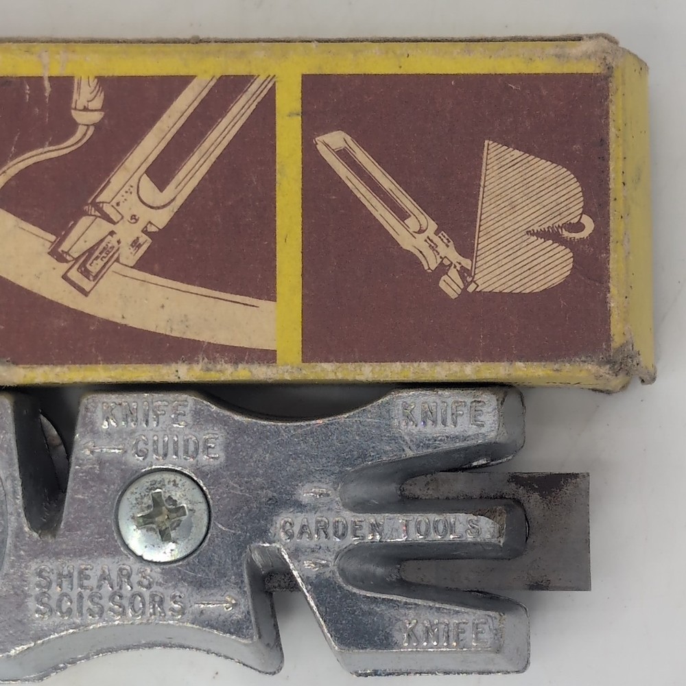 Selectool Master Sharpener with Box & Instructions Knife Scissors Glass Cut USA