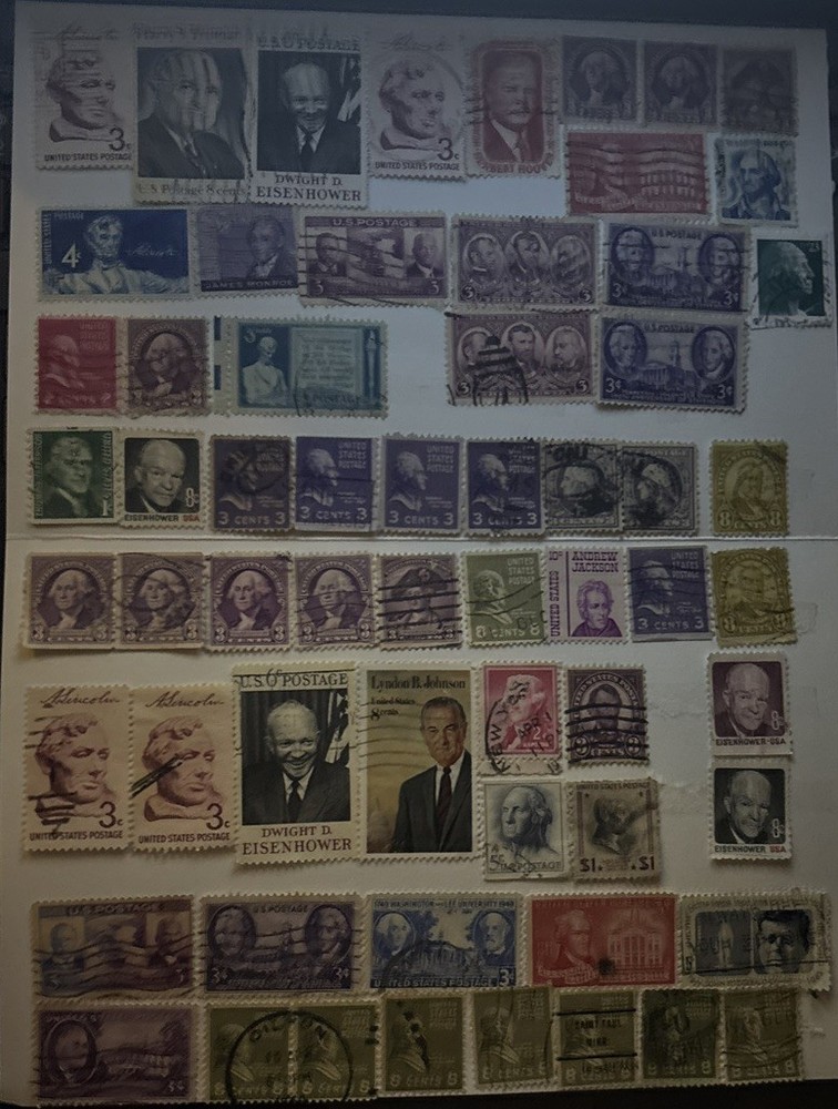 President Stamp Lot