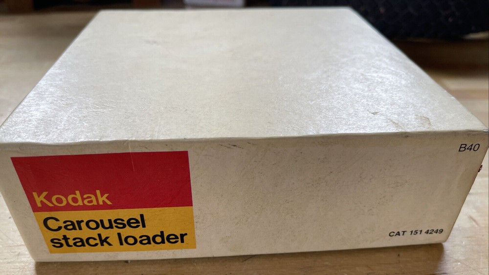 Kodak Carousel Slide Stack Loader (B40) w/ Box  Vintage