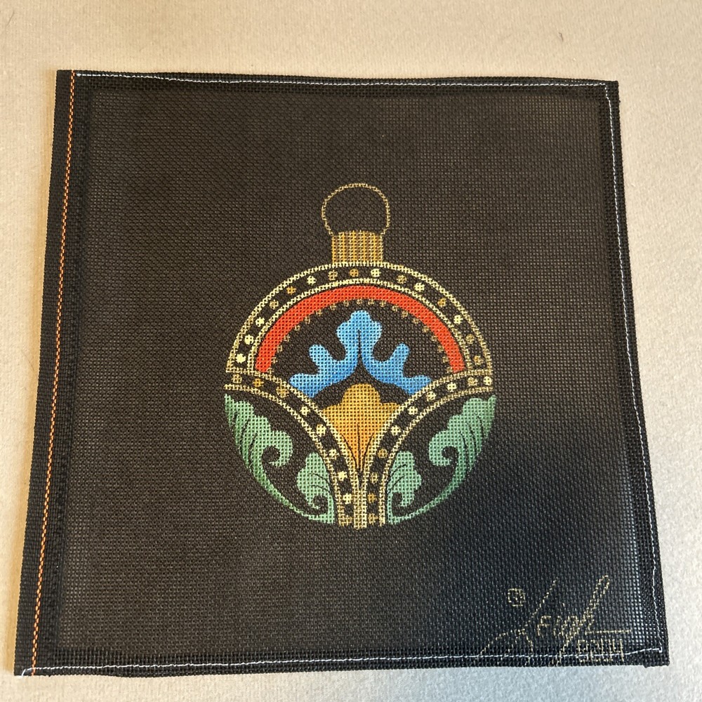 Liz Handpainted Needlepoint Canvas Design 8204