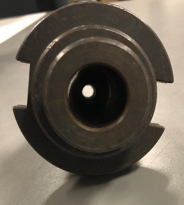 Lyndex CAT40 MT 2 Morse Taper Milling Machine Tool Holder, Thru Coolant Stud