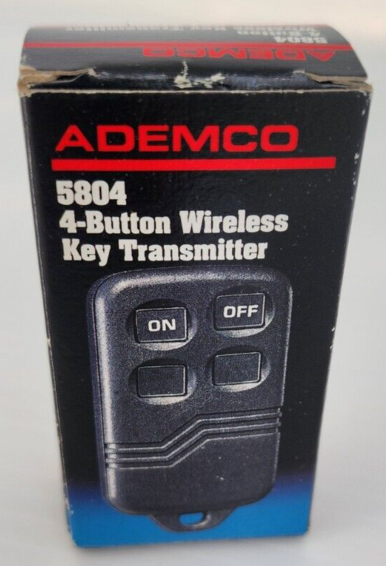 Ademco 5804 4-Button Wireless Key Transmitter