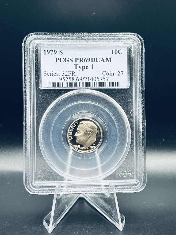 1979 S 10C Roosevelt Dime Proof PCGS PR69DCAM