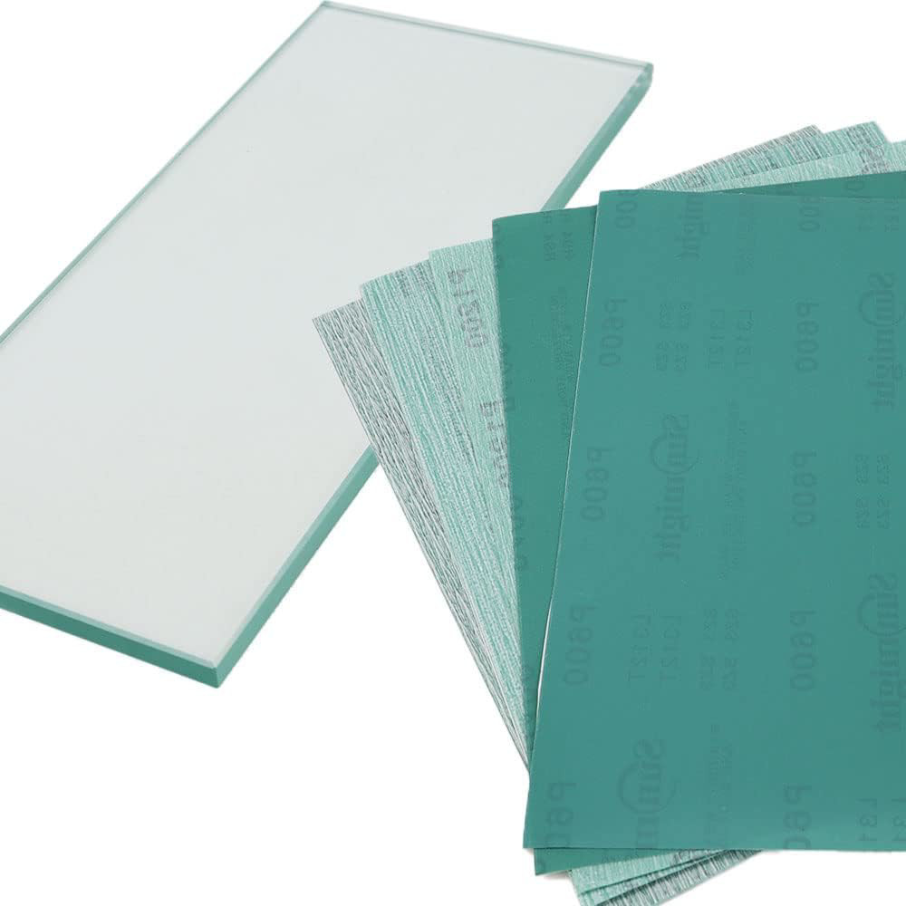 Flat Glass Lapping Plate Sharpening System - Dead Flat Float Plate Glass