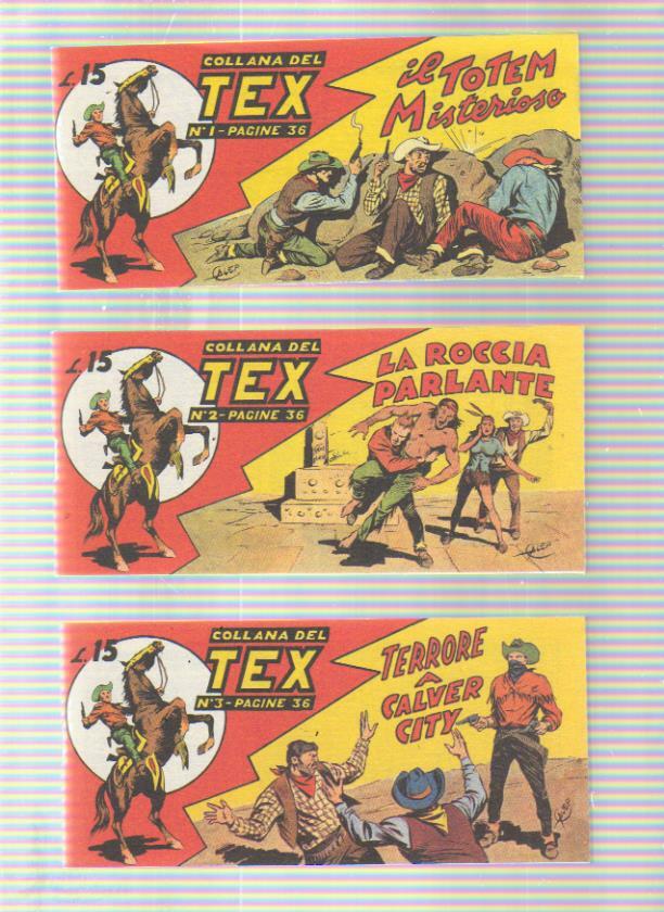 Tex strips, sequence 1/12 + files, Gazzetta dello Sport.